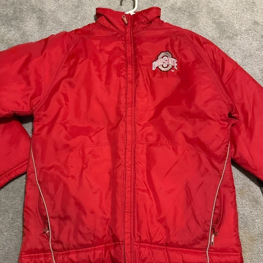 Starter Scarlet Ohio State Jacket